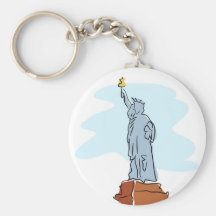 Statue of Liberty Key Chain