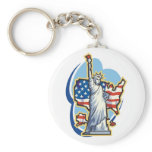 Statue Of Liberty Keychain