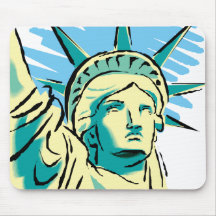 Statue of Liberty Mouse Mats