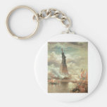 Statue of Liberty, New York circa 1800's Keychain
