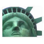 Statue of Liberty Oil Effect Postcard