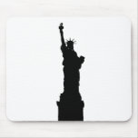 Statue of Liberty Silhouette mousepads