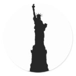 Statue of Liberty Silhouette stickers