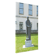 Statue of Max Planck in Berlin Gallery Wrapped Canvas