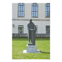 Statue of Max Planck in Berlin Photographic Print