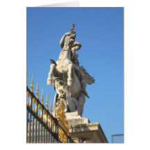 Statue of Mercury Greeting Card
