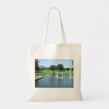 Statue of Motherhood fountains Tote Bags