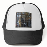 Statuette of a woman hats