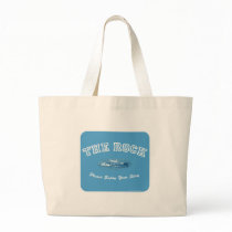 Stay at Alcatraz Tote Bags