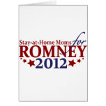 Stay-at-Home Moms for Romney 2012 Card