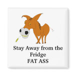 , Stay Away from the Fridge Fridge Magnet