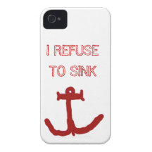 Stay Strong Anchors iPhone 4 Covers