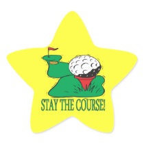 Stay The Course Stickers