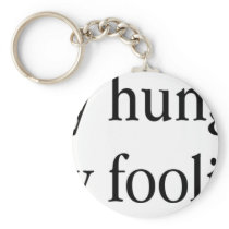 stayhungrystayfoolish-black keychain