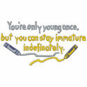 Staying Immature Apparel embroidered shirts