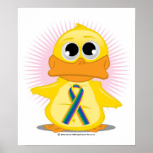 STD Ribbon Duck Posters