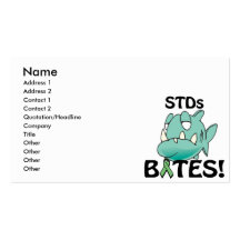 STDs BITES Business Card Template
