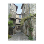 Ste Enimie, France. postcard