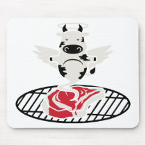 Steak Angel Mousepads