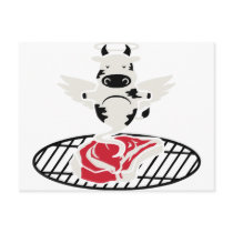 Steak Angel Post Card
