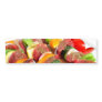 Steak Kabob Bumper Sticker