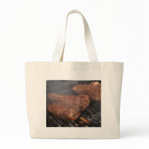 Steaks Grilling Barbecue Grills Meat Canvas Bag