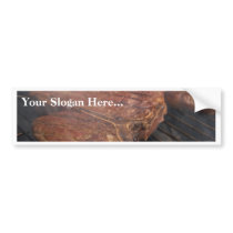 Steaks Grilling Barbecue Grills Meat Bumper Stickers