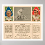 Stealing Third Red Sox Baseball 1912 posters