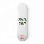 STEALTHIS DECK -the thief skateboards prototype