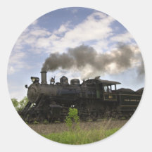 Steam Engine #40 Sticker