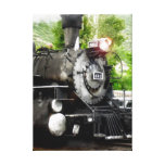 Steam Engine 481 Wrapped Canvas Canvas Print