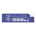 Steam Engine bumper stickers