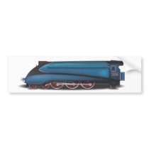 Steam Engine Bumper Sticker