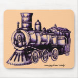 Steam engine mousepad design