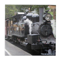 Steam engine, Victoria, Australia Tiles