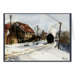 Steam Engine Winter Dream cards