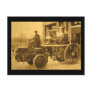 Steam Fire Engine Pumper Truck Postcard
