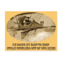 Steam Guzzlers Post Cards
