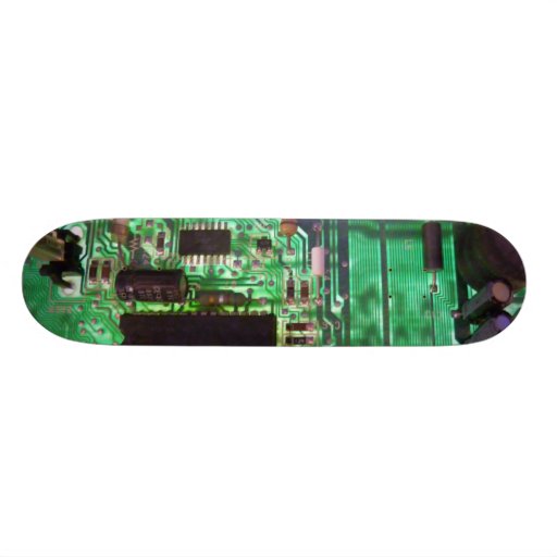 Steam Punk - Circuits 7 Skate Board Deck