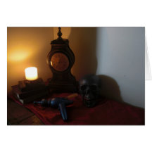 Steam Punk Ray Gun Still Life 02 Card