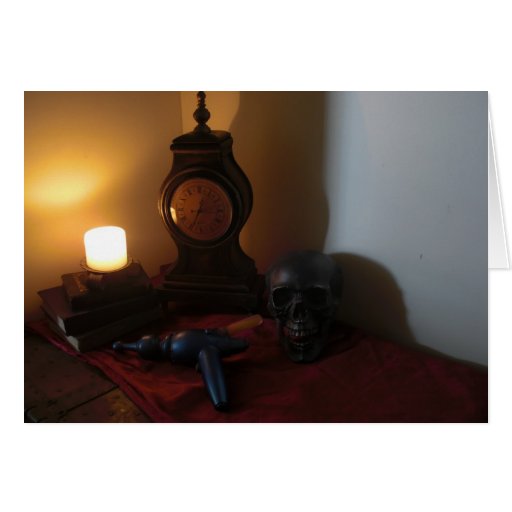 Steam Punk Ray Gun Still Life 02 Card