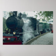 Steam train excursion posters