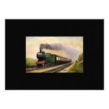 Steam Train Invitation