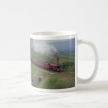 Steam train mug
