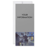 STEAM TRAIN FULL COLOR RACK CARD