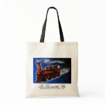 Steam Train Santa, shopping bag