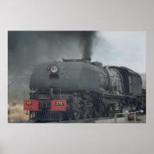 Steam train, Zimbabwe Print