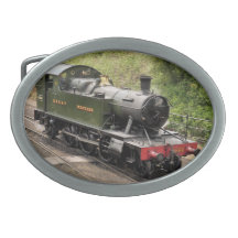STEAM TRAINS UK BELT BUCKLES