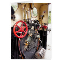 STEAM TRAINS UK GREETING CARDS