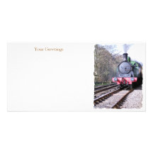 STEAM TRAINS UK PHOTO CARDS